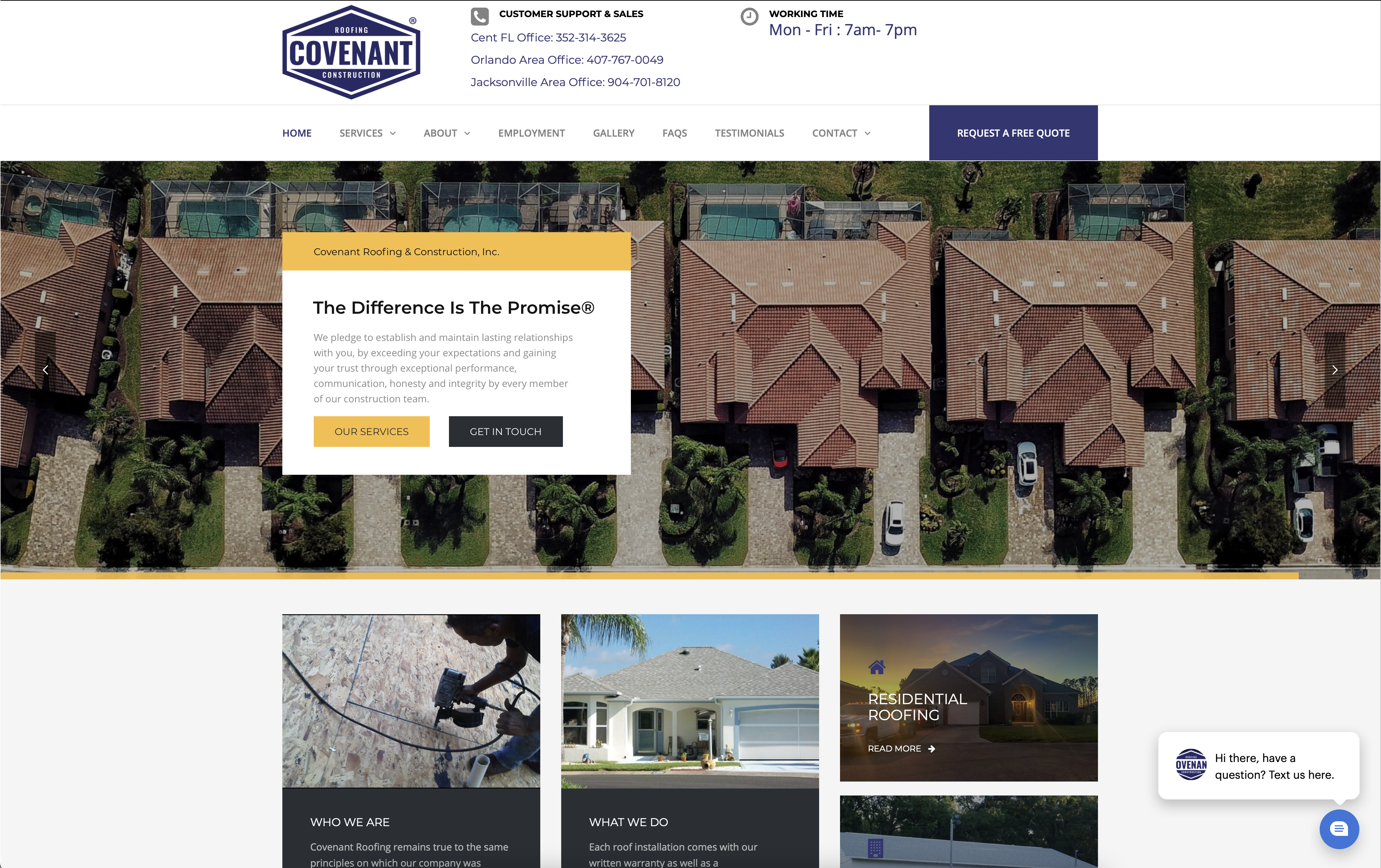 Covenant Roofing & Construction